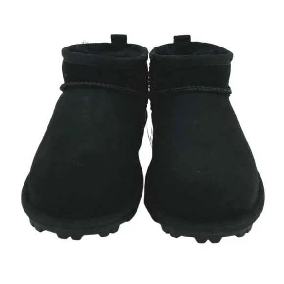 Kirkland | Kid's Shearling Boot | Black | Size 13 - Picture 2 of 7